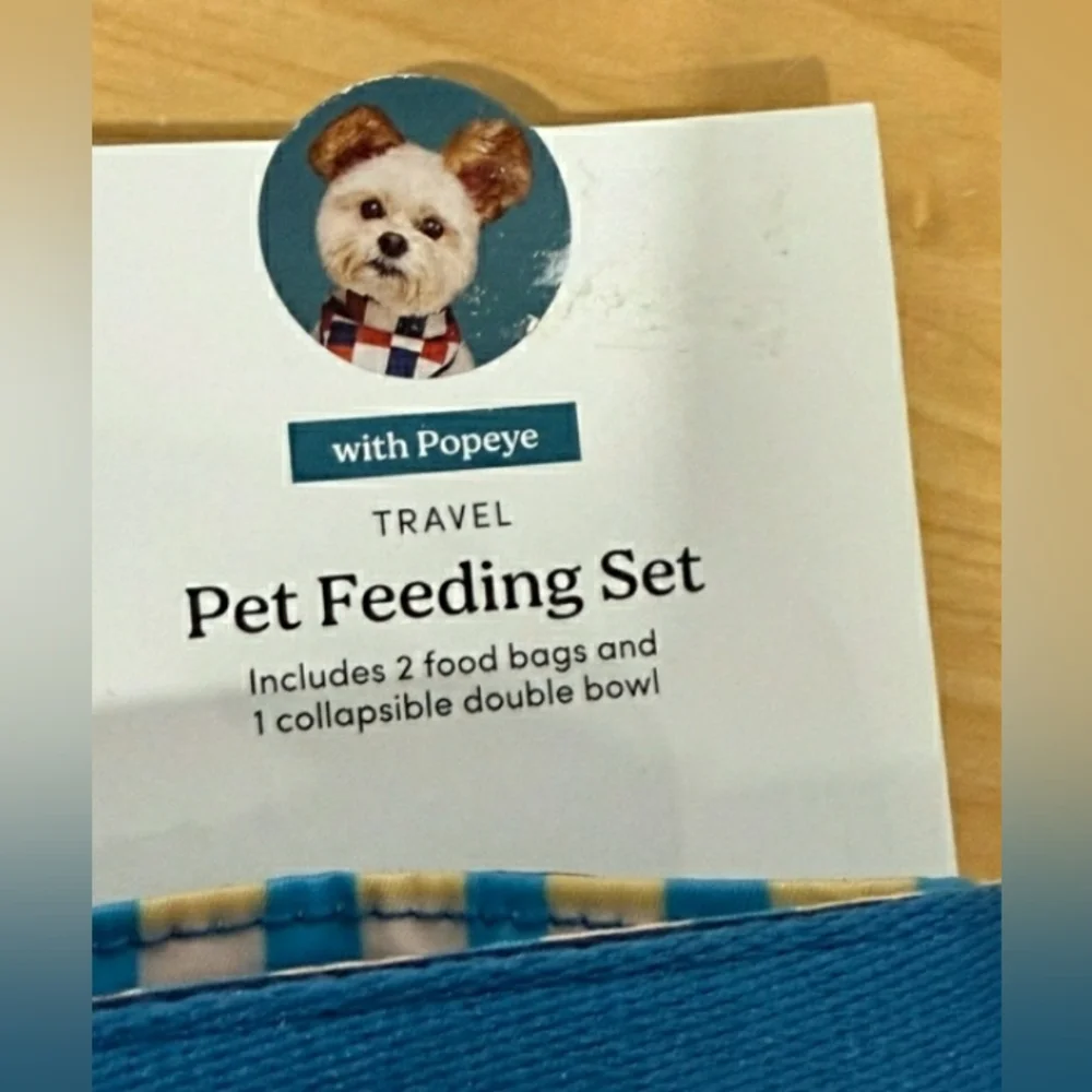 The Cuddle Collab Pet Feeding Set in Blue - TARGET